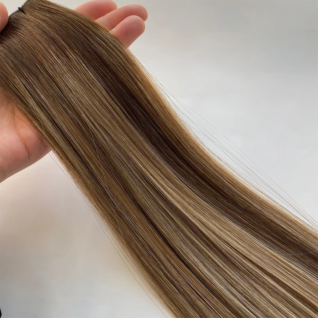 Bourbon Blonde Genius Weft Hair Extensions