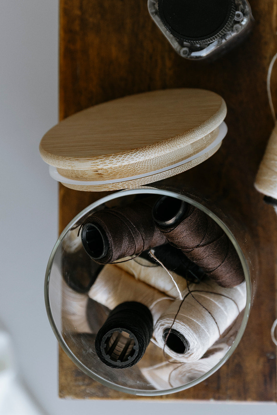 Black Cotton Sewing Thread