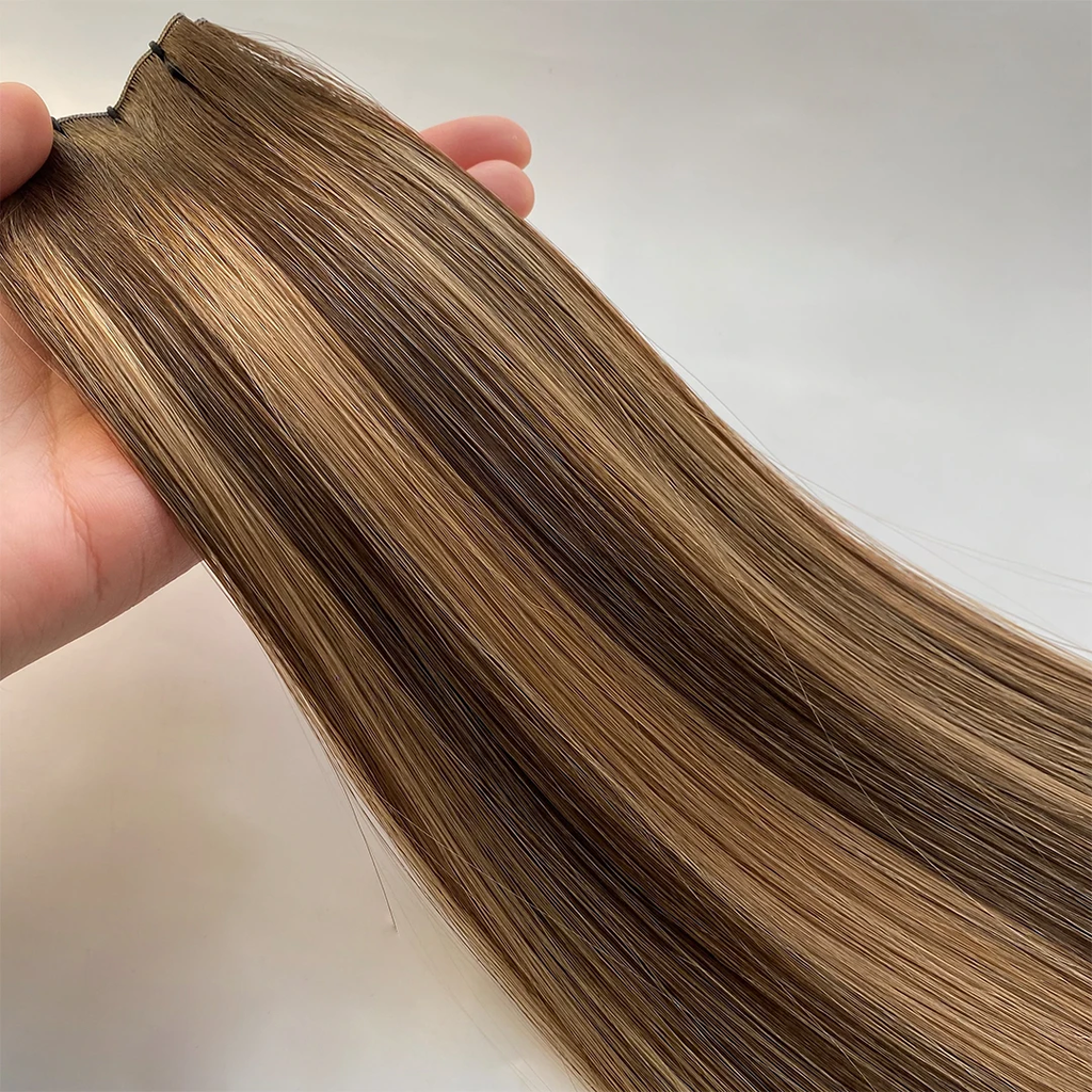 Caramel Delight Genius Weft Hair Extensions