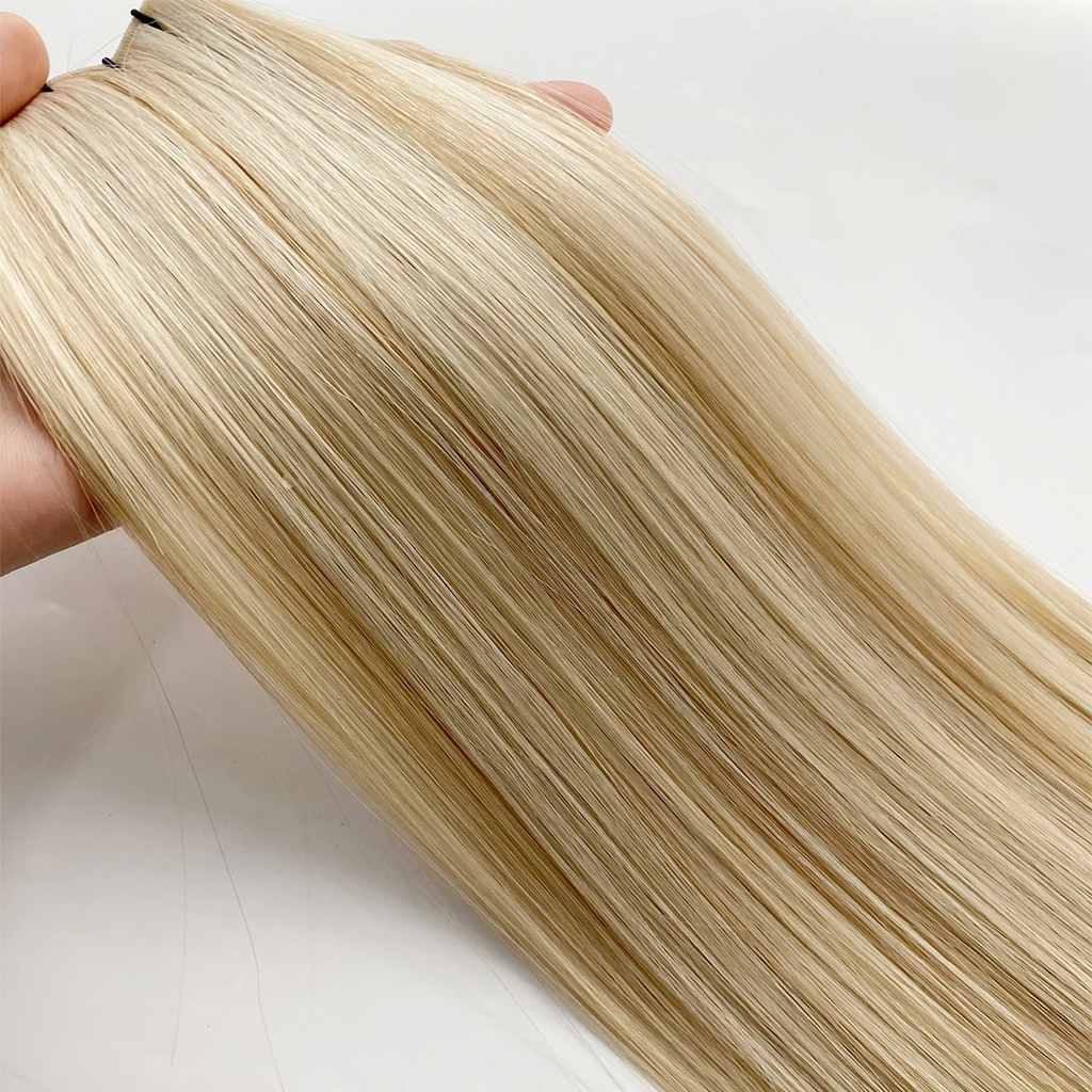 Coconut Cream Genius Weft Hair Extensions