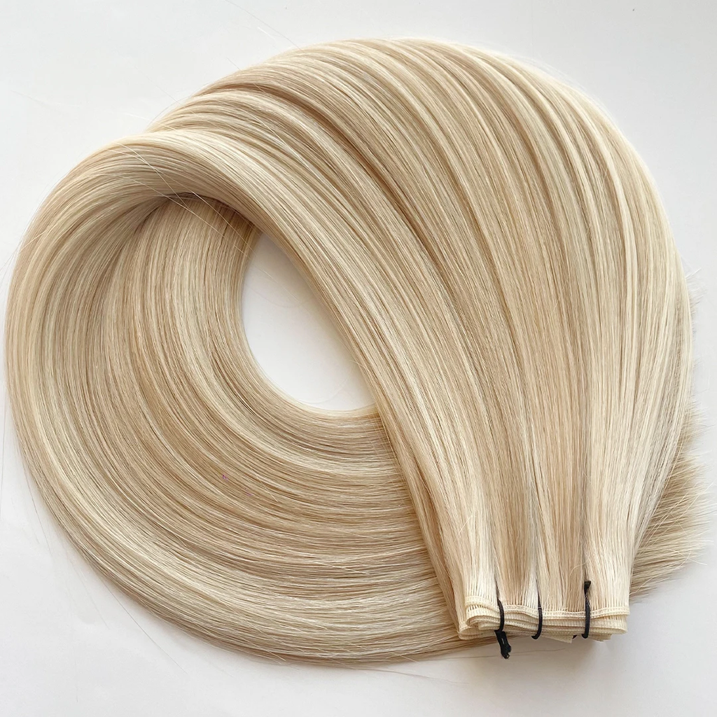 Coconut Cream Genius Weft Hair Extensions