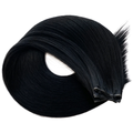 Jet Black Genius Weft Hair Extensions