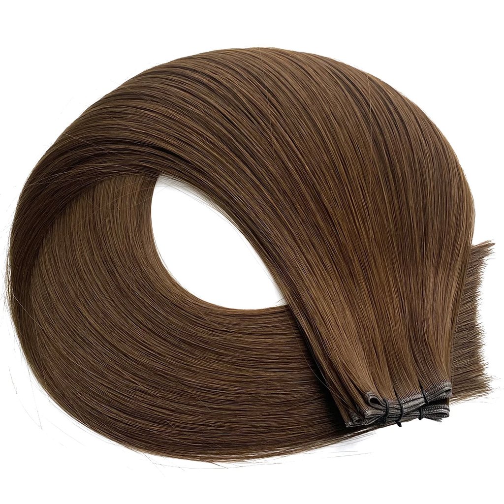 Mocha Genius Weft Hair Extensions