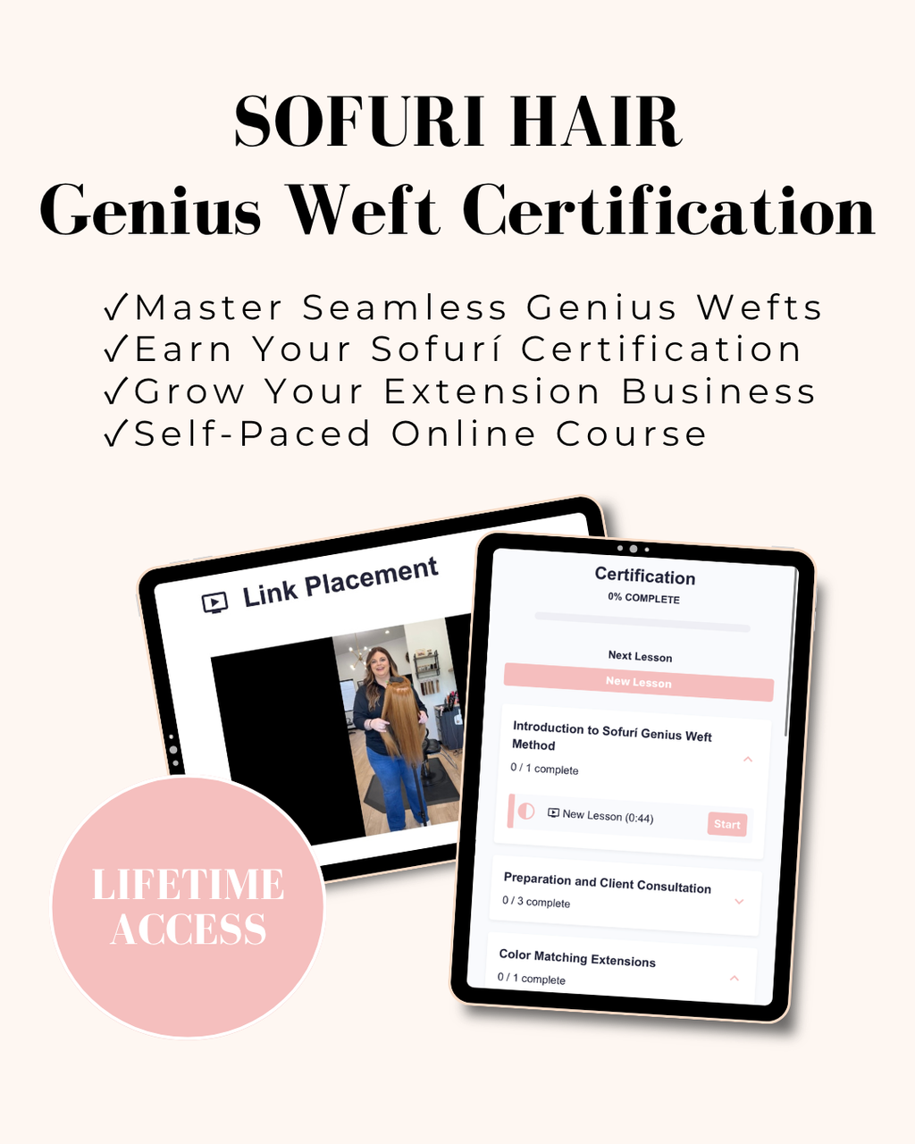 Sofurí Hair Genius Weft Certification & Starter Kit